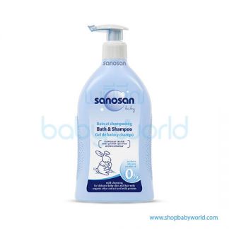 Sanosan Baby Bath & Shampoo 500ml (6)