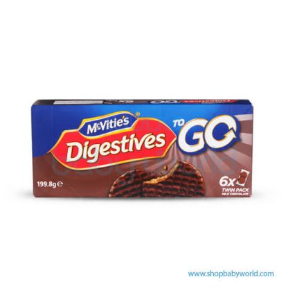 To Go Milk Chocolate Digestive 6x33.3g(12)