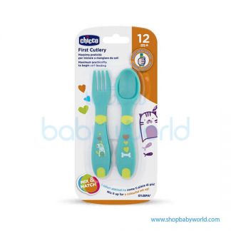 (DC) Chicco FIRST CUTLERY 12M+ NEUTRAL 00016101300000( 6)