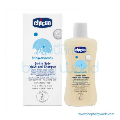 Chicco Gentle Body Wash And Shampoo 200ml Pack 2 02844100000(12)