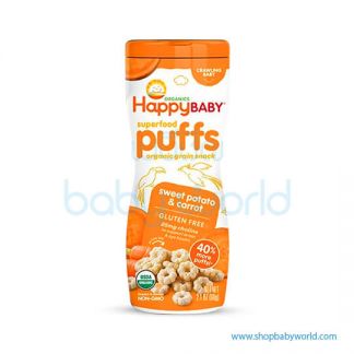 Happy puffs Sweet potato and carrot 60g(6)