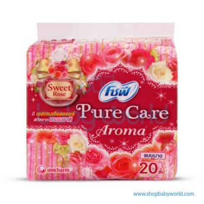 Sofy Pantyliner Slim Pure Care Scented Sweet Rose 20+4pcs(24)