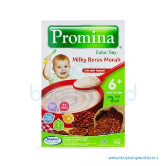 Promina Baby Cereal Milky Brown Rice 6month x12g (24)(24)