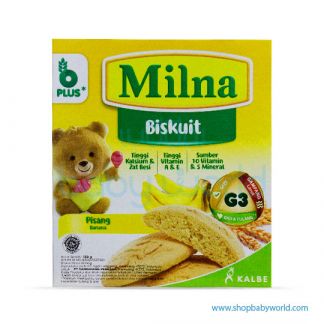 Milna Baby Biscuit 6+ Banana(12)
