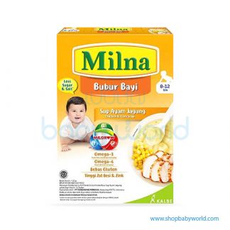 Milna Baby Cereal 9+ Chicken Soup Sweet Corn(1)