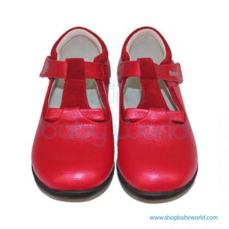 Snoffy Autumn Leather Shoes CABB 16808 Red 24(1)