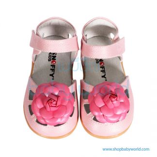 Snoffy Summer Leather Shoes AABB16704 Pink 24(1)