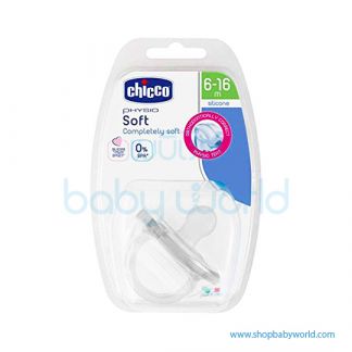 Chicco Soother Ph.Soft Neut Sil 6-12M 1Pcs B (12)
