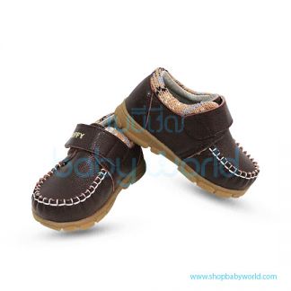 Snoffy Autumn Leather Shoes CBBB16806 Coffee 22(1)
