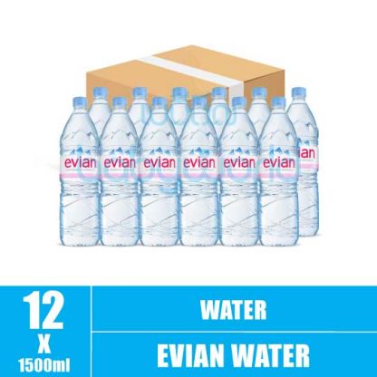 Evian Water 1.5L(12)CTN