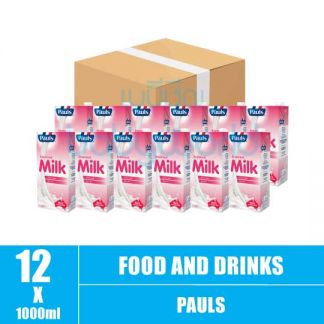 Pauls Skimmed milk UHT 1L(24)CTN