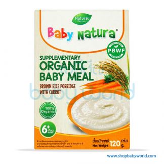 Baby Natura Brown Rice With Carrot 120g (6)